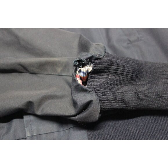 Woolrich men's vintage plaid‎ lined lightweight outdoor bomber jacket L FLAWS - Picture 11 of 13